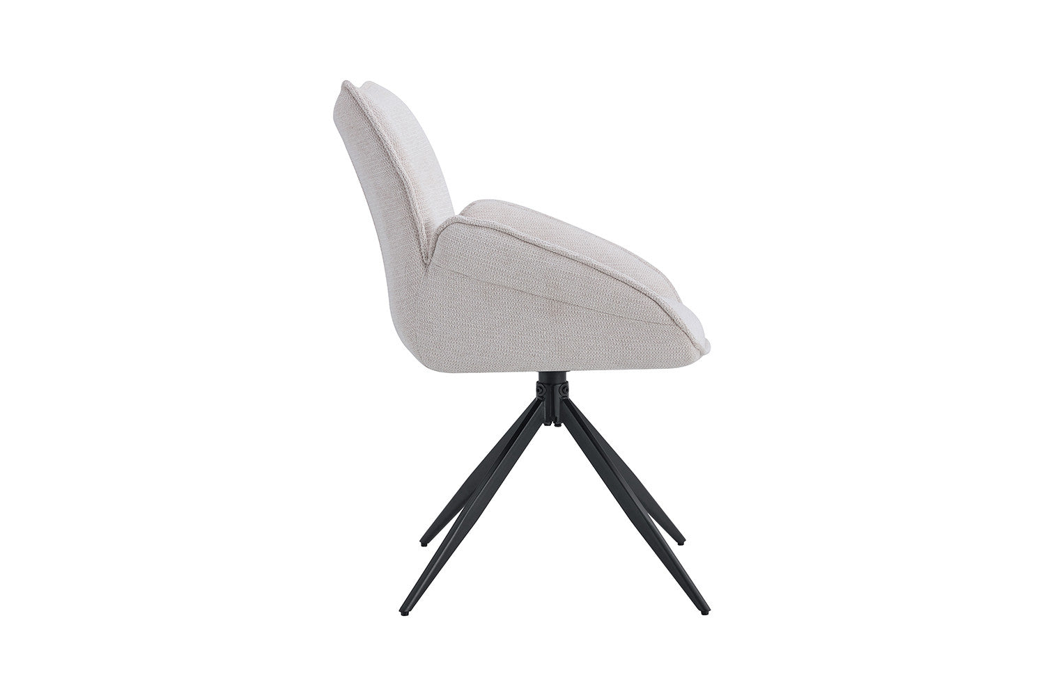 Stoel Mahi draaibare stoel Beige