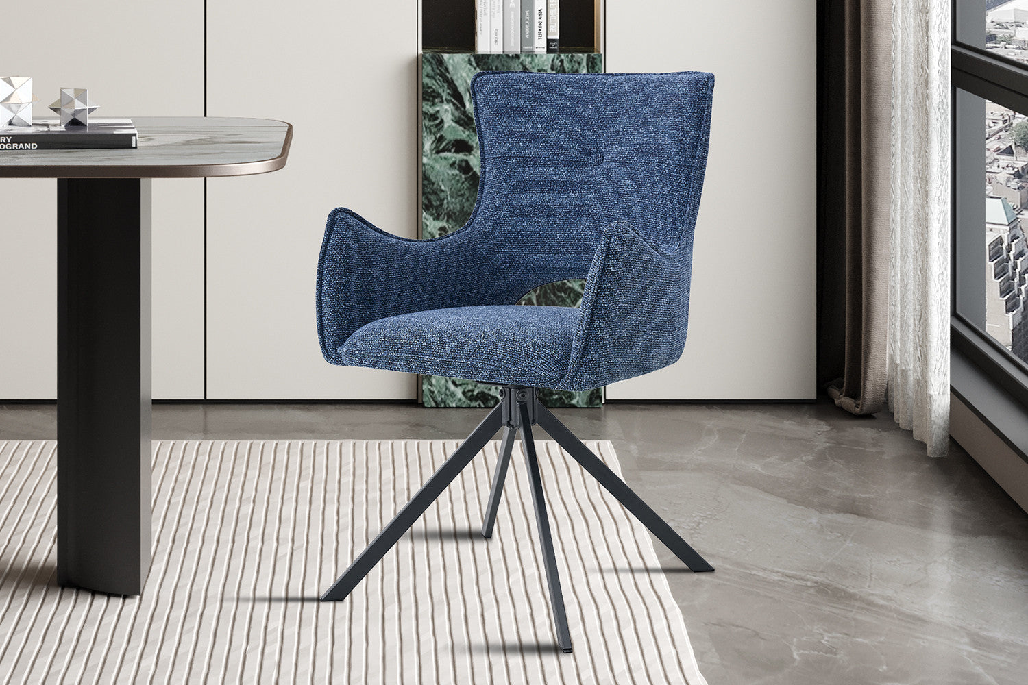 Stoel Billy Harper Blauw