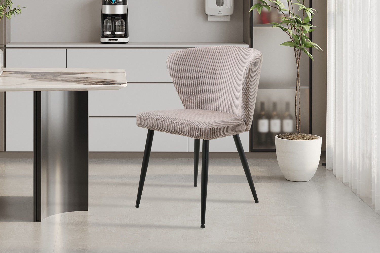 Stoel Tornado Corduroy Hyper Zand