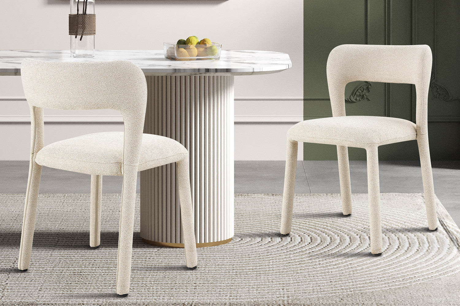 Stoel Elvas Stof Ote Sahara Beige