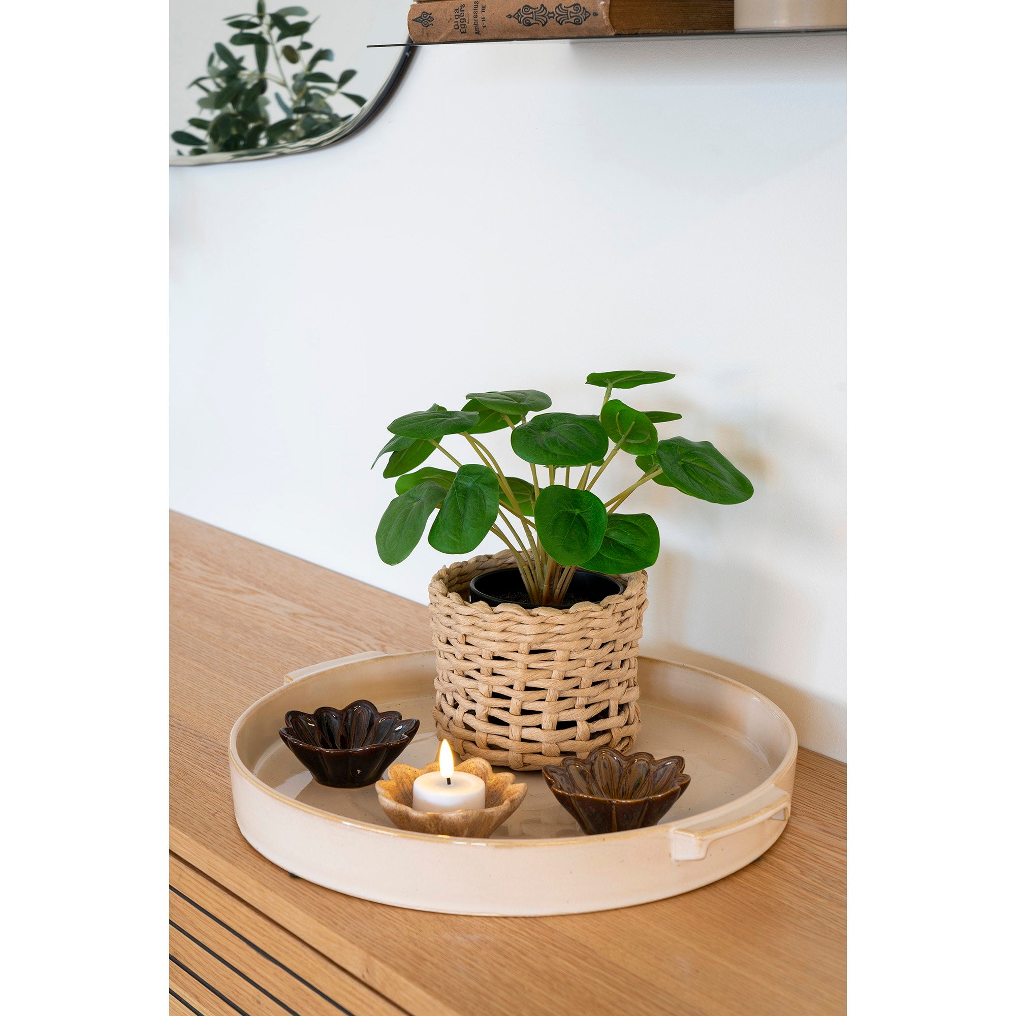 Pelia kunstplant - 28 cm