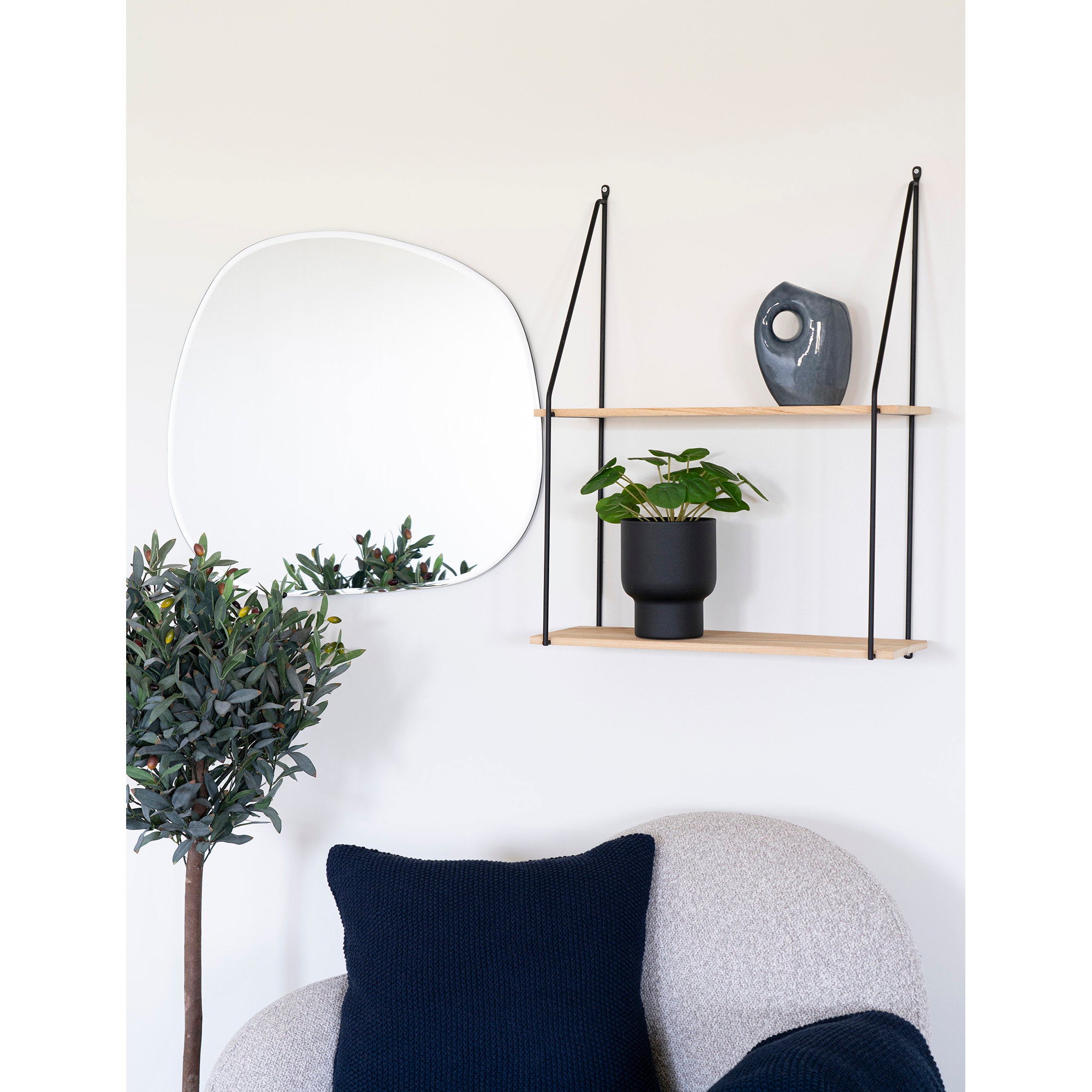 Pelia kunstplant - 28 cm