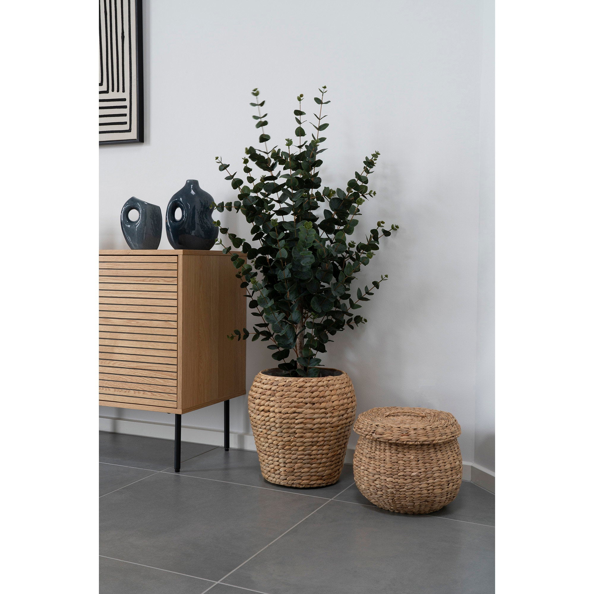 Eucalyptus kunstboompje - 120 cm