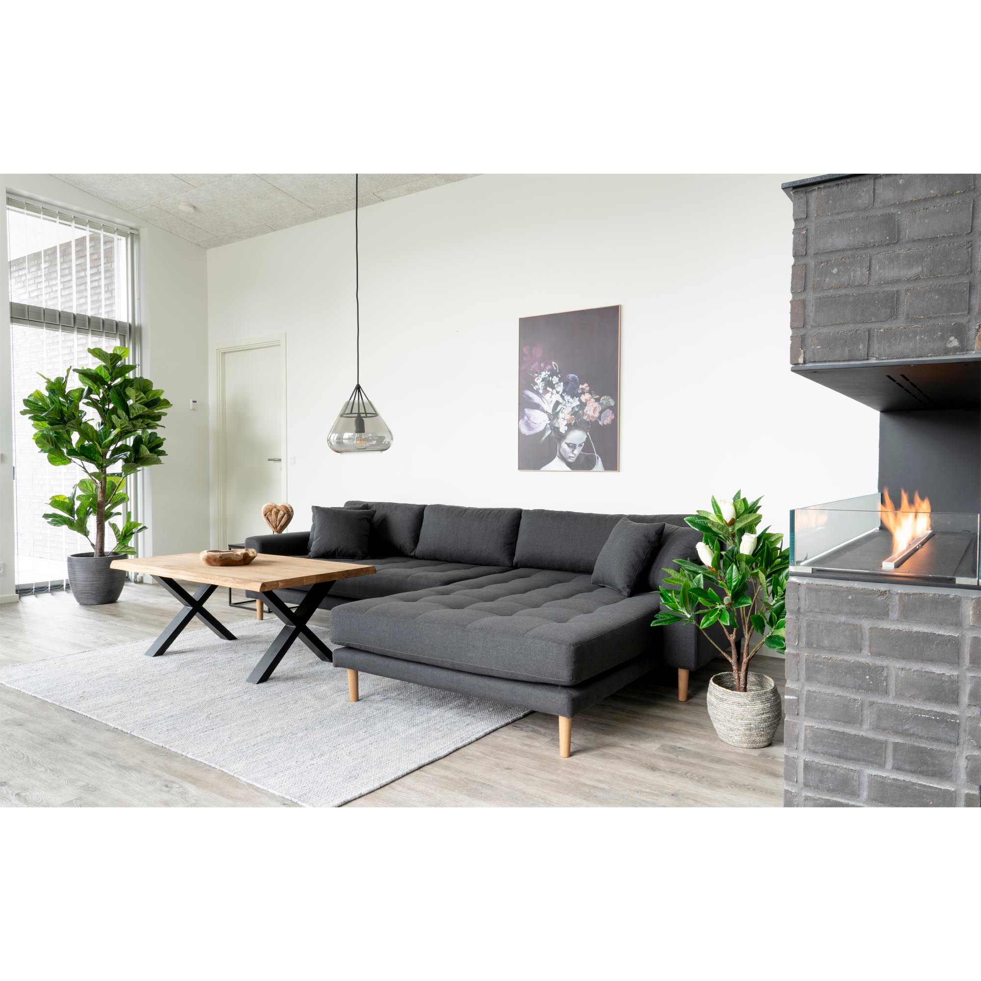 Fiddle Leaf kunstboom - 190 cm