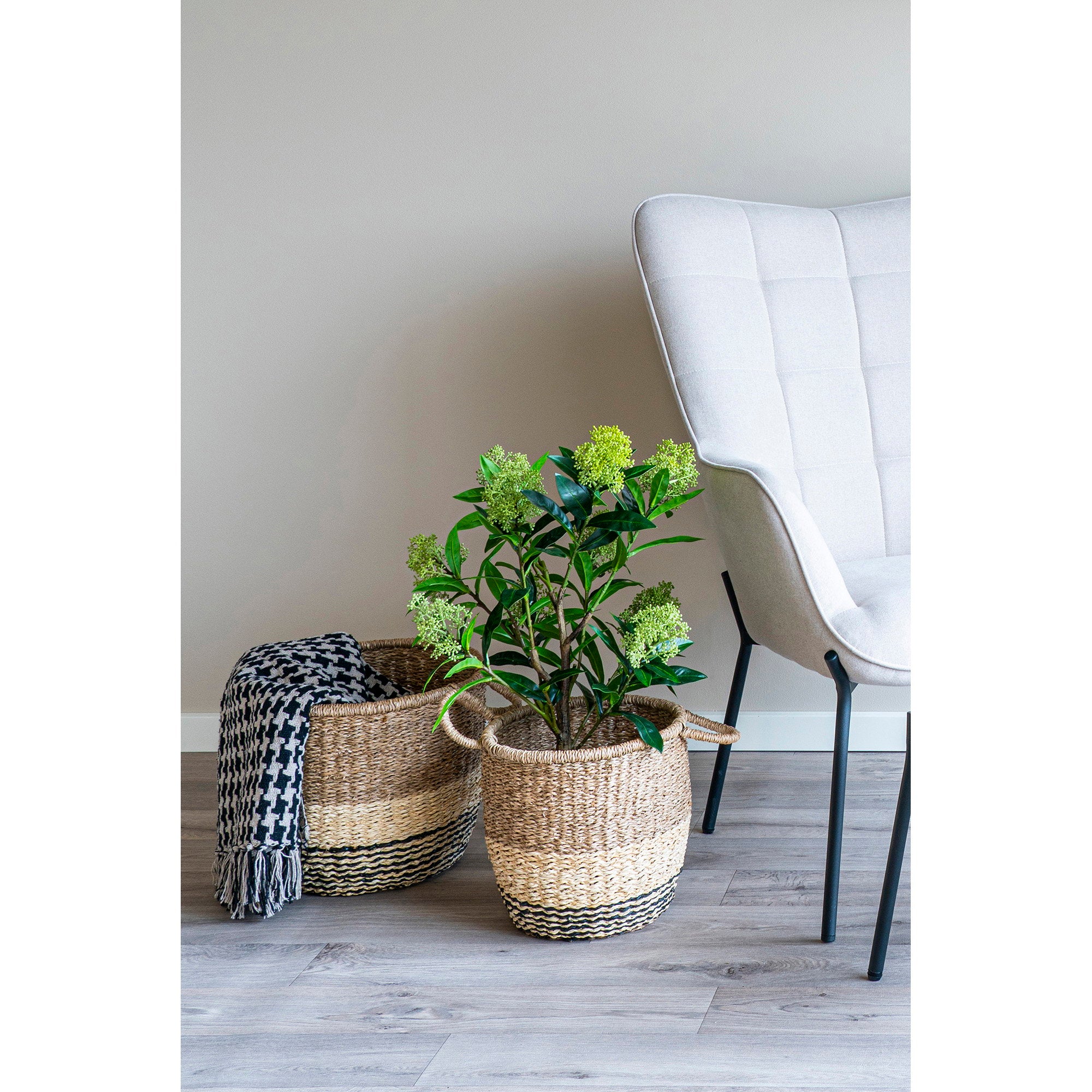 Skimmia kunstboompje - 75 cm