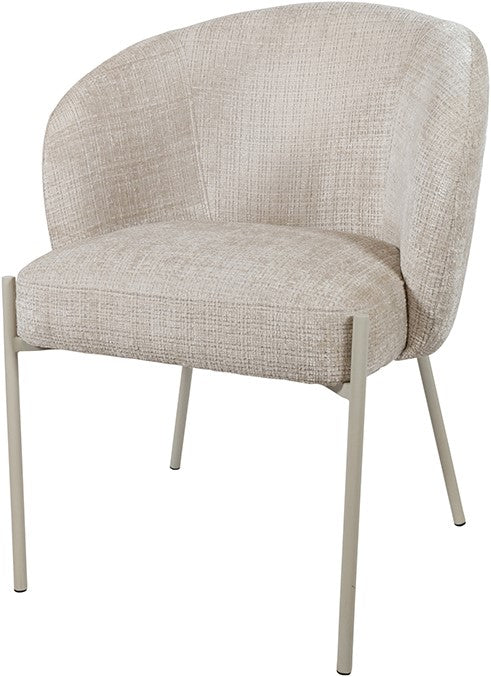 Adele eetkamerstoel - Taupe