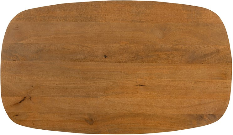 Salontafel deens ovaal 120, Mango Smooth Natural