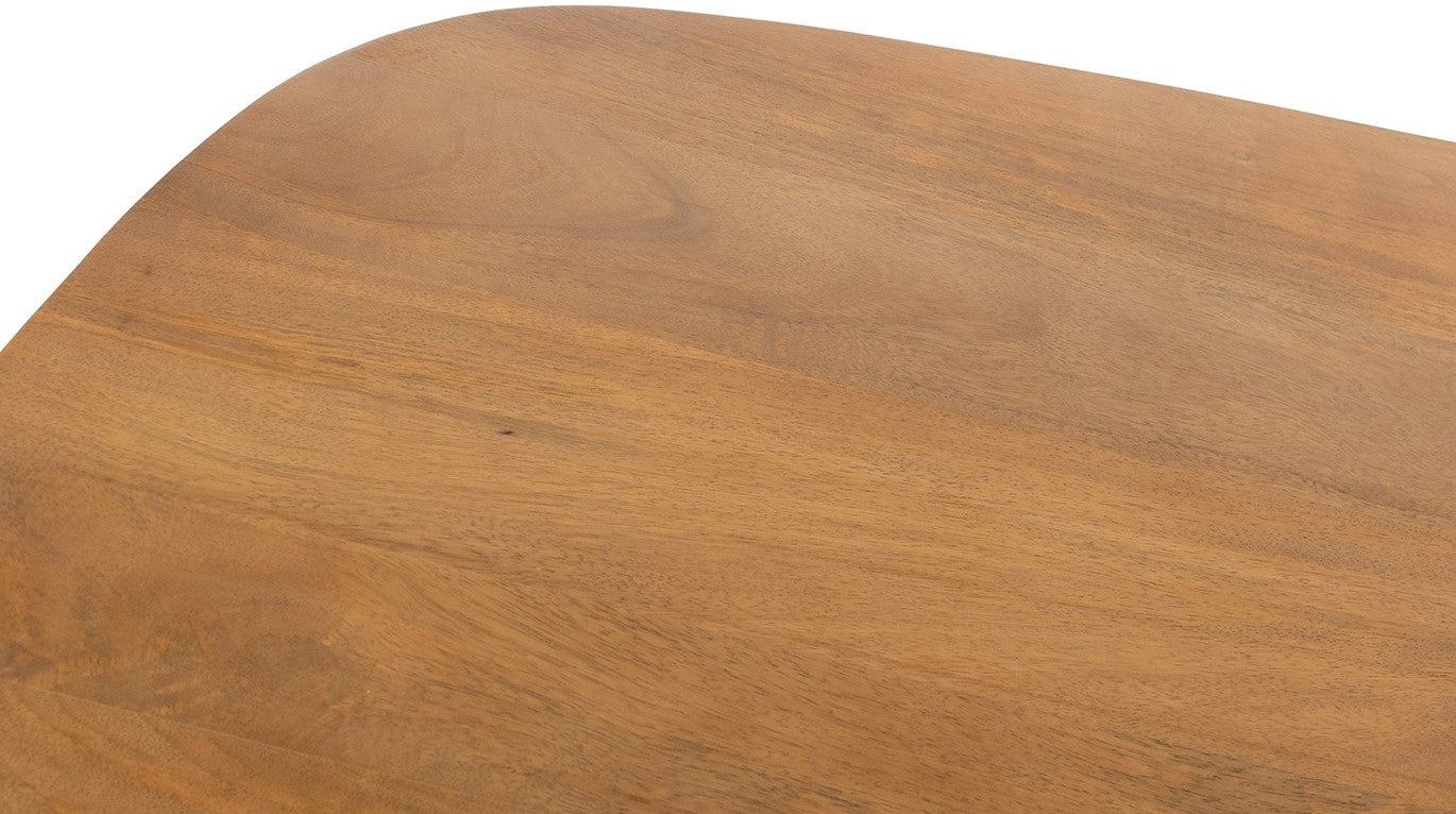 Eetkamertafel deens ovaal 230, Mango Smooth Natural