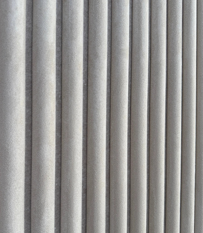Akoestische Suede paneel - Grijs 280 x 60 cm