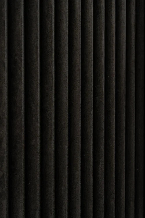 Akoestische Suede paneel - Zwart 280 x 60 cm