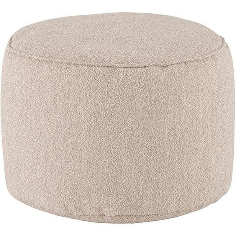 Baggy poef - Ø50 - Alpine - Naturel 01