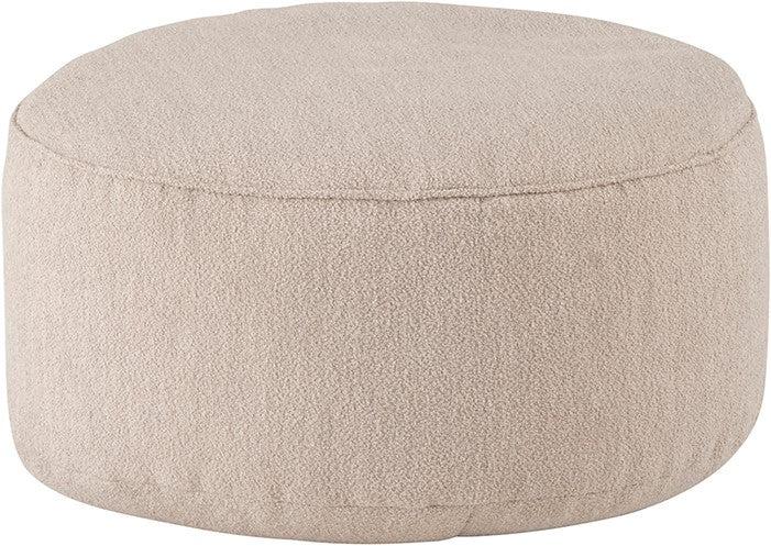 Baggy poef - Ø70 - Alpine - Naturel 01