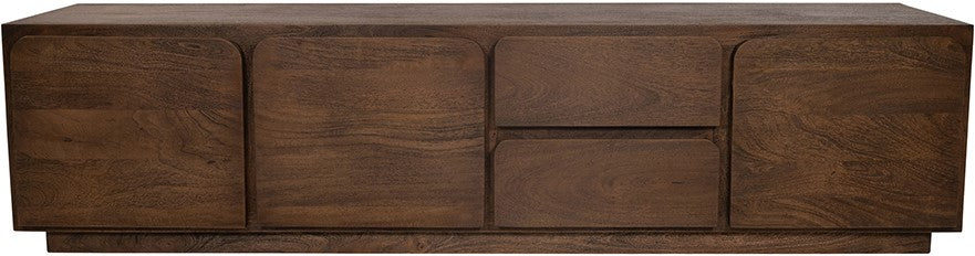 TV dressoir 190 cm in Mango Dark Malt
