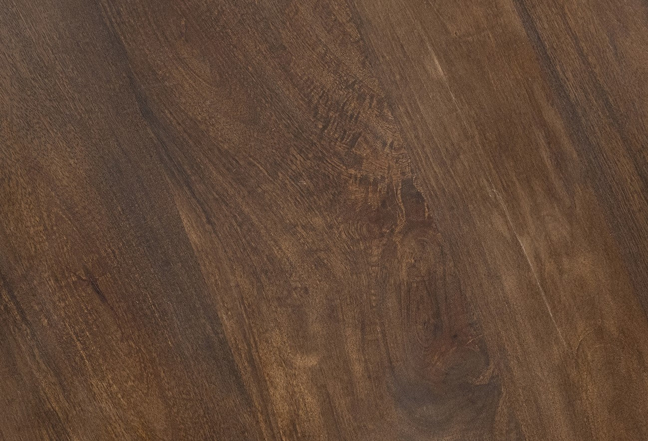 Bijzettafel Ø50, Mango Brown Walnut