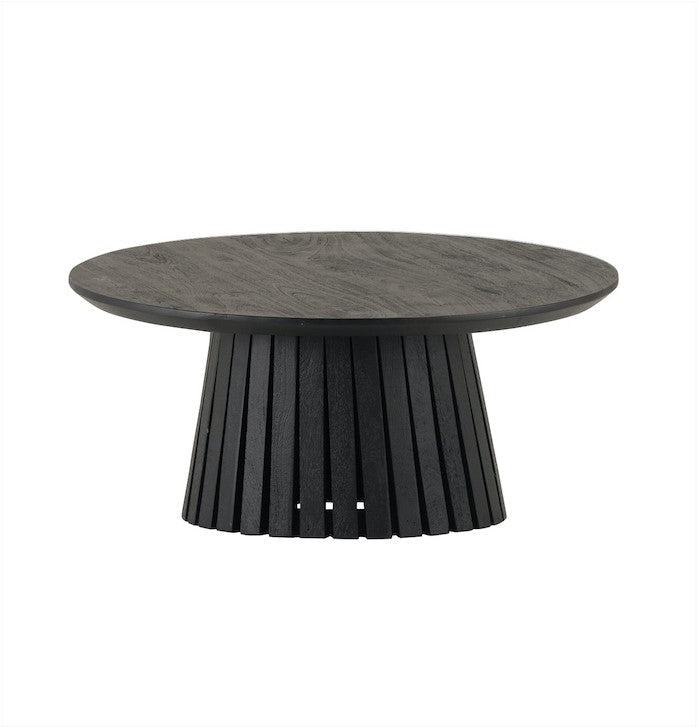 Salontafel Ø90 in Acacia Black