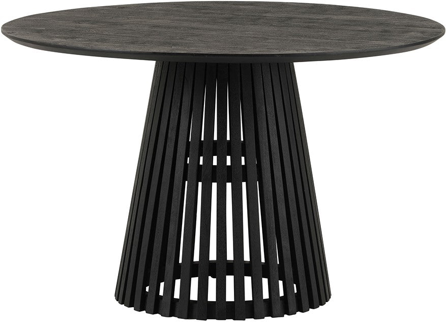 Eetkamertafel Ø120, Acacia Black