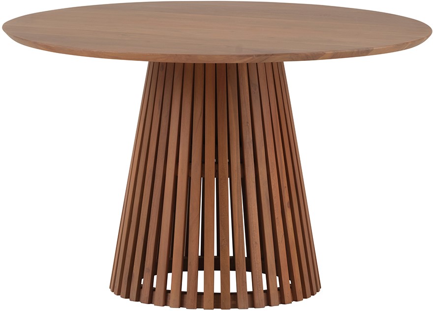 Eetkamertafel Ø130, Acacia Naturale