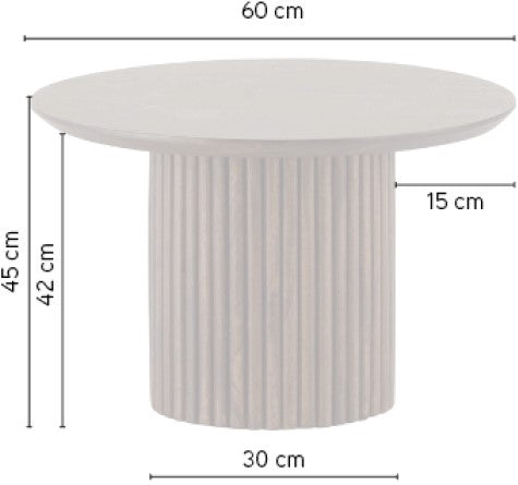 Salontafel Congo Ø60