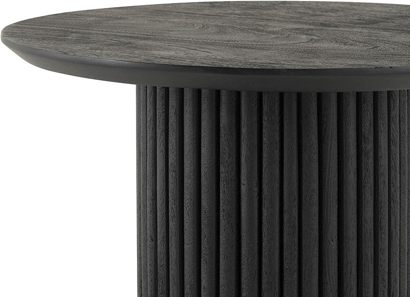 Salontafel Congo Ø60 in zwart