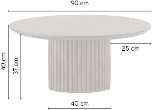 Salontafel Congo Ø90