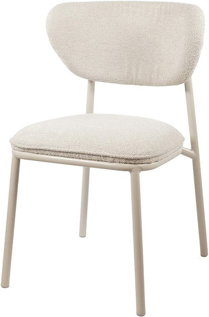 Didi eetkamerstoel - Beige frame - Shell