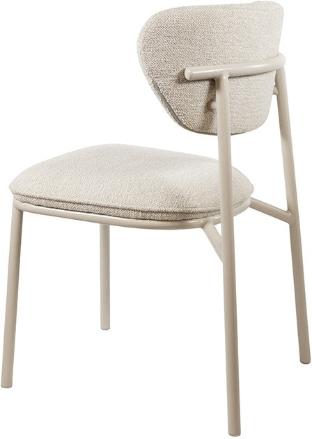Didi eetkamerstoel - Beige frame - Shell