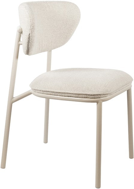 Didi eetkamerstoel - Beige frame - Shell