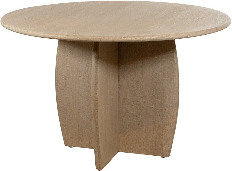 Eetkamertafel Ø120, Acacia Weathered Wood