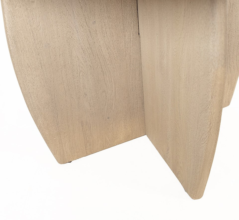 Eetkamertafel Ø120, Acacia Weathered Wood