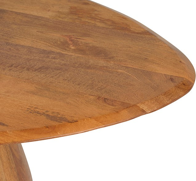 Salontafel 120, geometrisch, Ginger