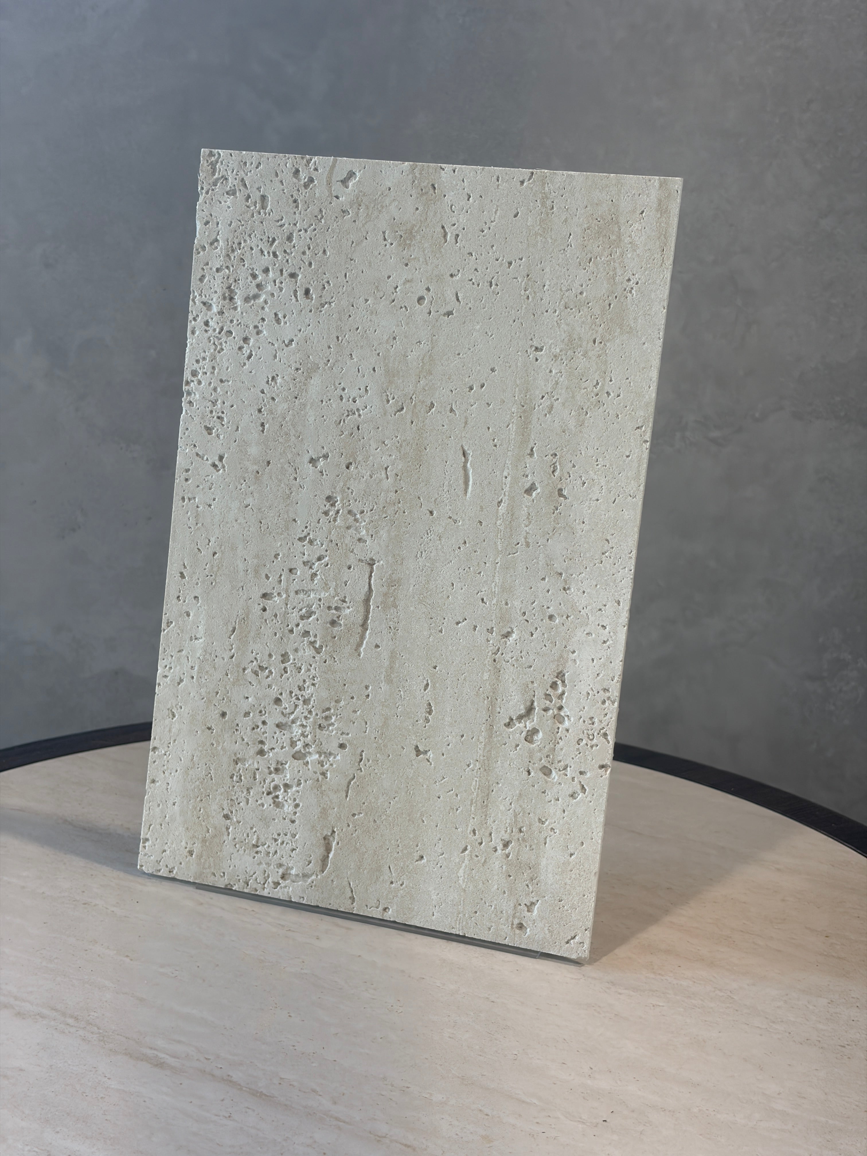 Natuurlijk paneel - Travertine licht 280 x 60 cm