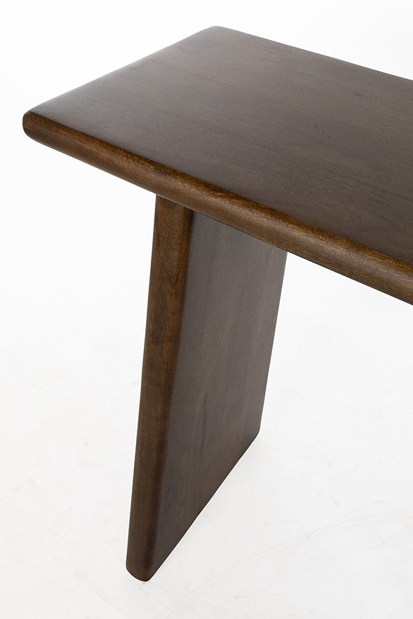 Lagos wandtafel 160cm in Mango Brown Walnut