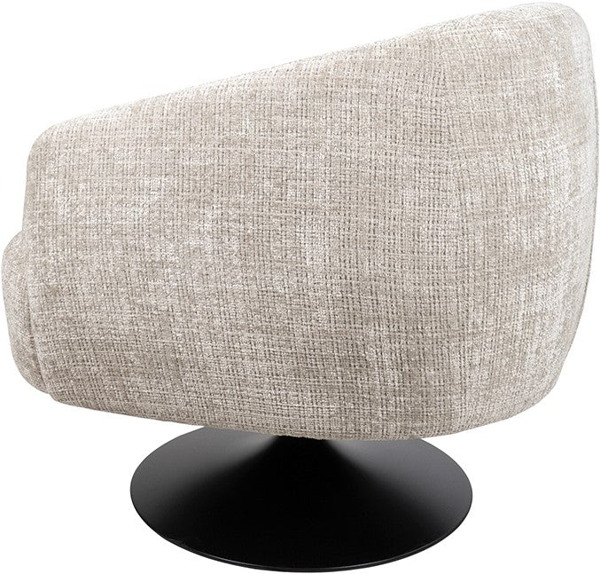 Louis draaifauteuil - Taupe