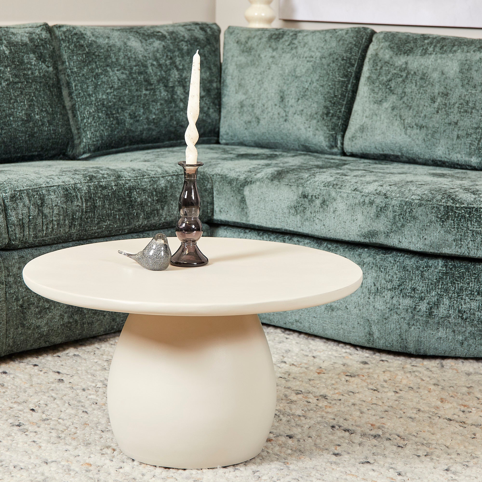 Alma | 2,5 zits + Divan Rechts | Green