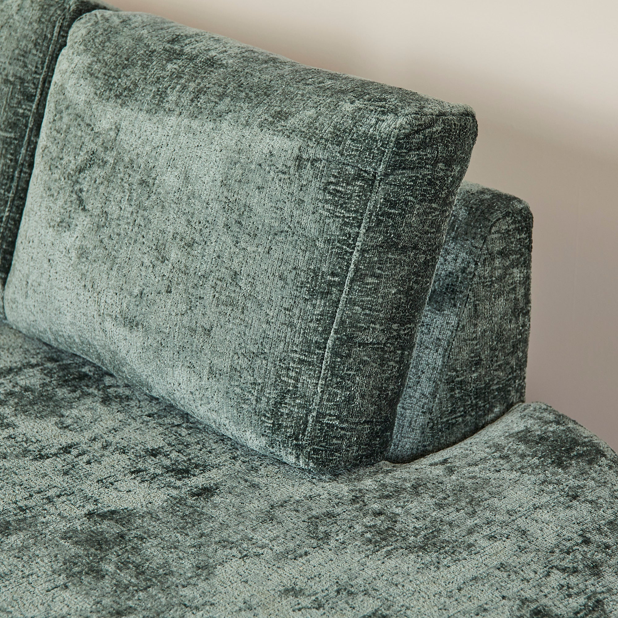 Alma | 2,5 zits + Divan Rechts | Green