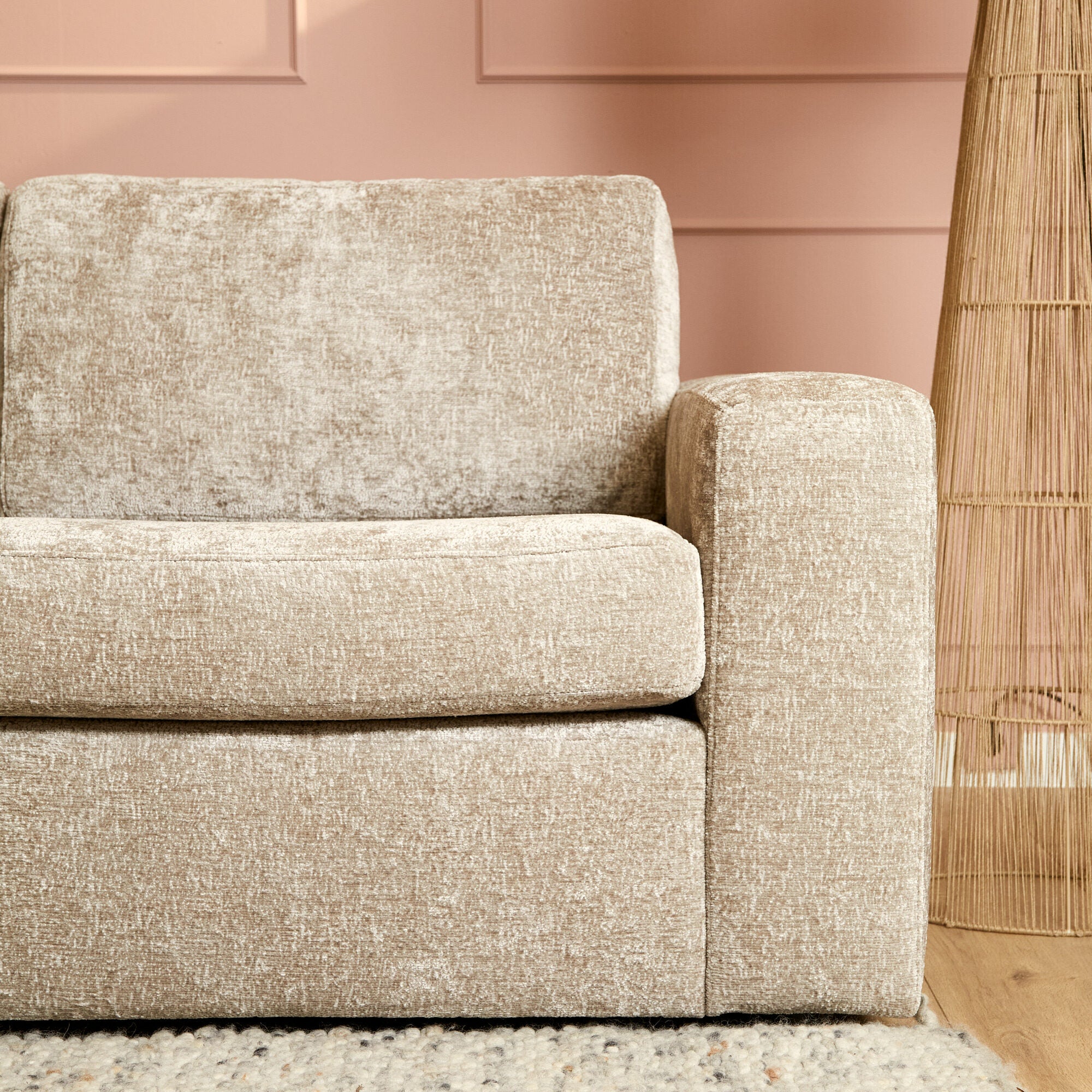 Alma | Divan Links + 2,5 zits | Beige