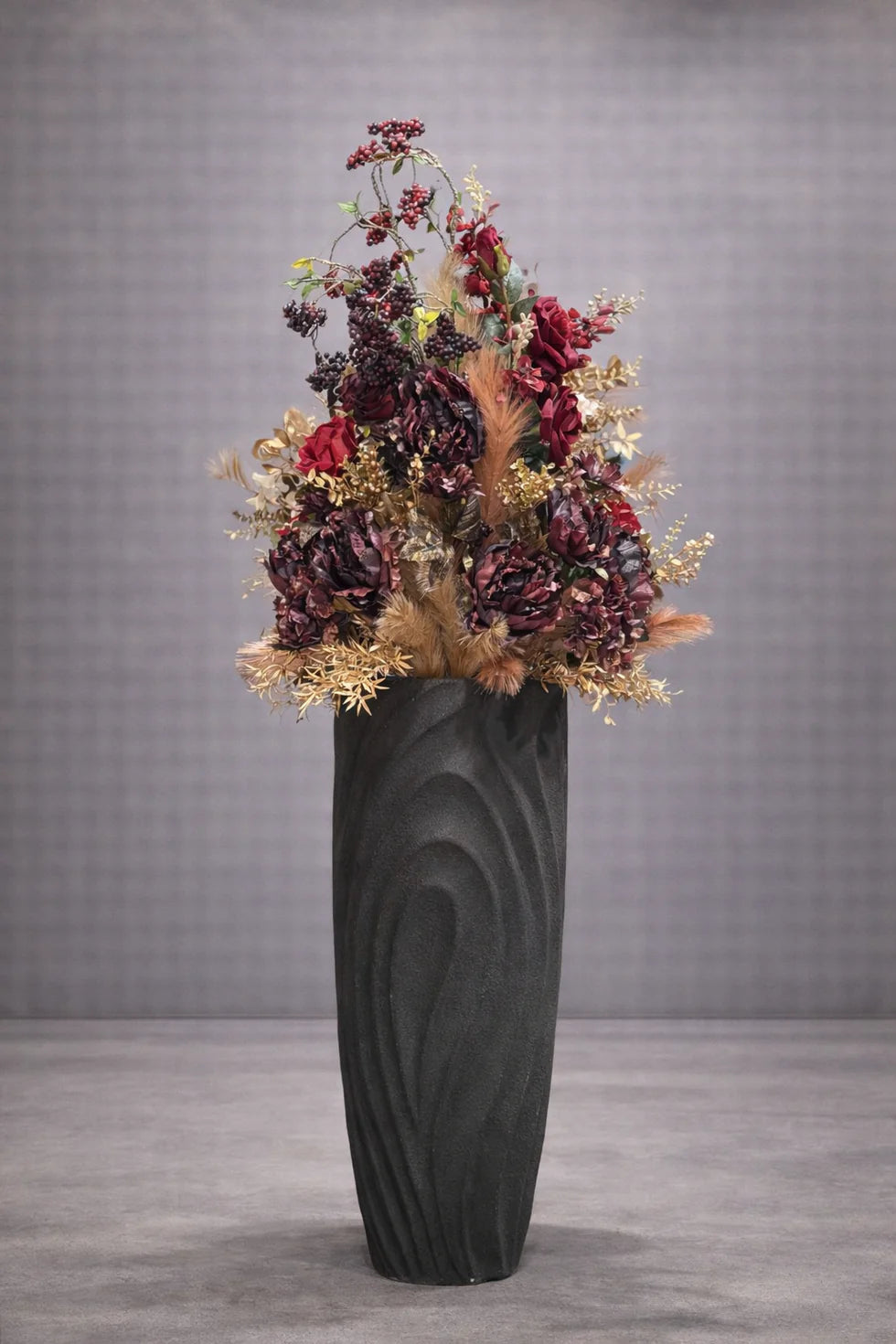 Black Mix flower Gold