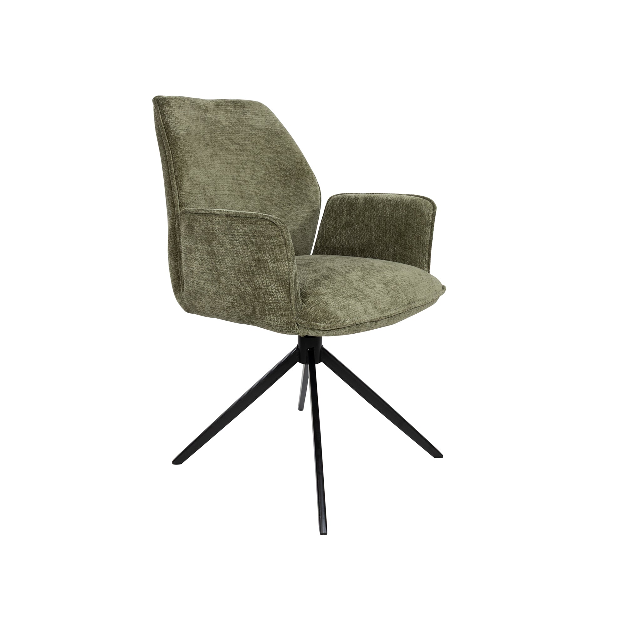 Riva eetkamerstoel - draaipoot 360ARS - Vibe - Moss 38 (set of 2)