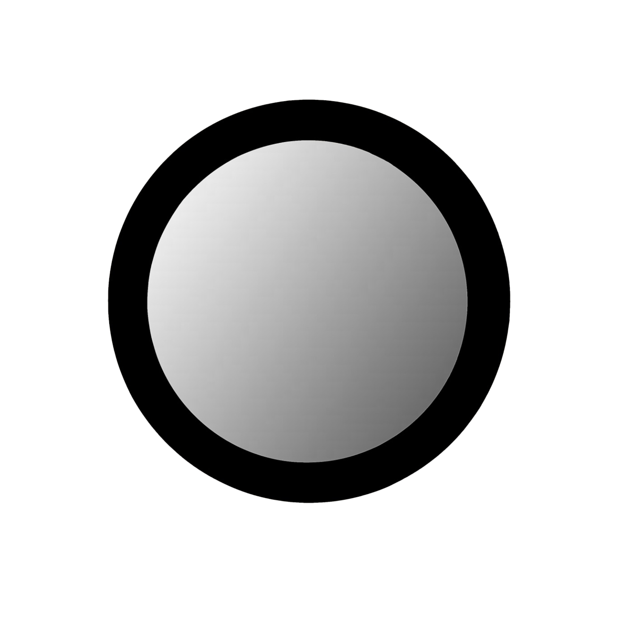 Spiegel Dide | 80 cm | Zwart