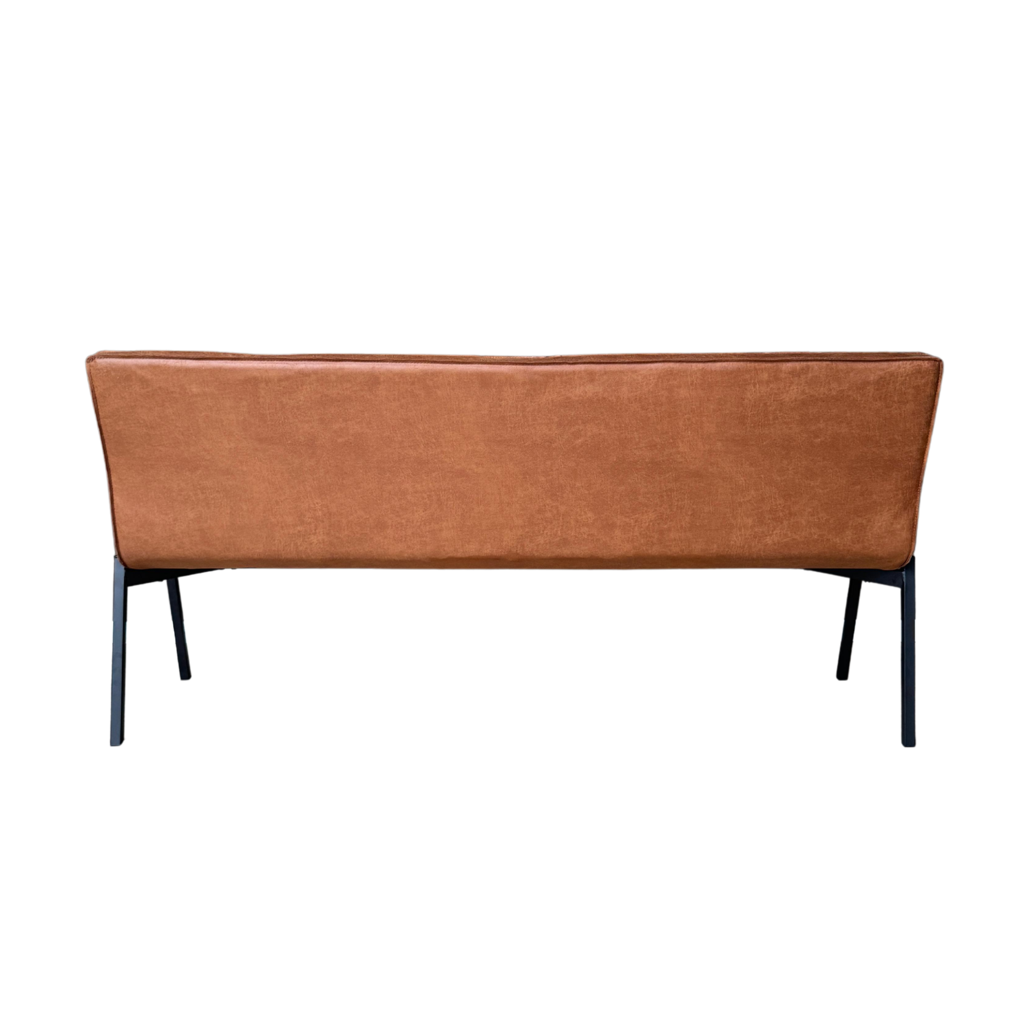 Eetkamerbank Tivoli Bull | 185 cm | Cognac