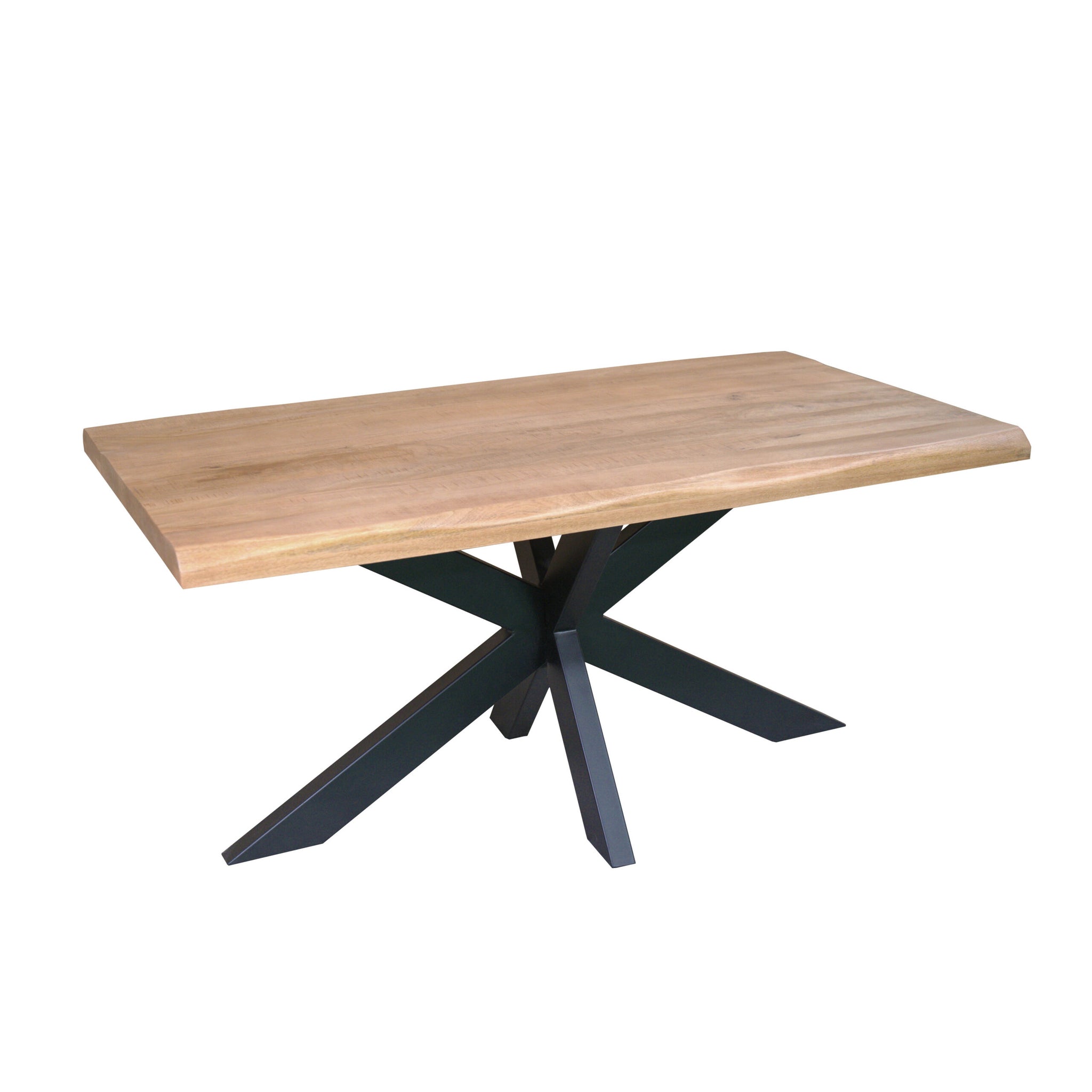 Boomstamtafel Dakota Naturel Mangohout 140 cm