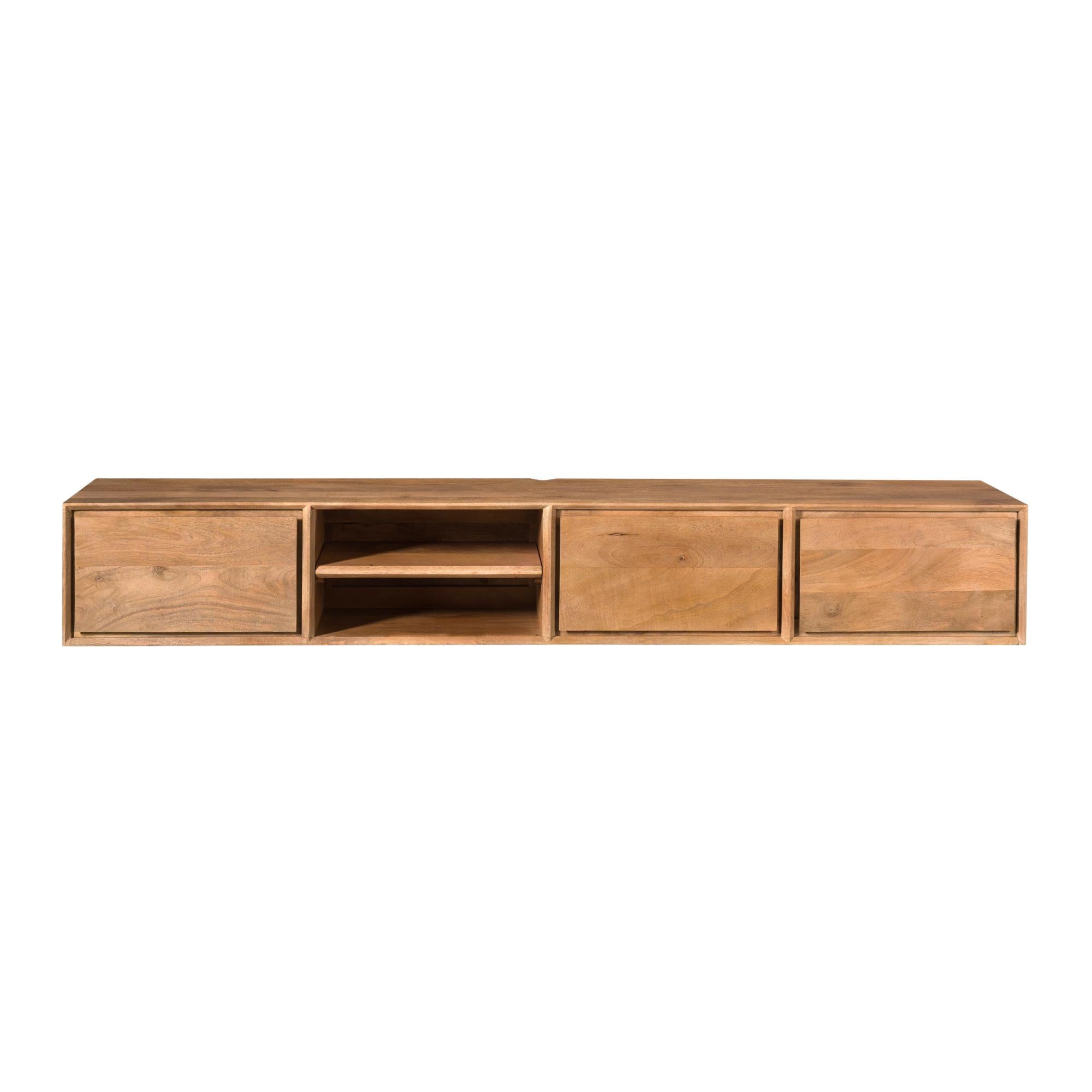 Zwevend tv meubel Ambiance Naturel | 200 cm