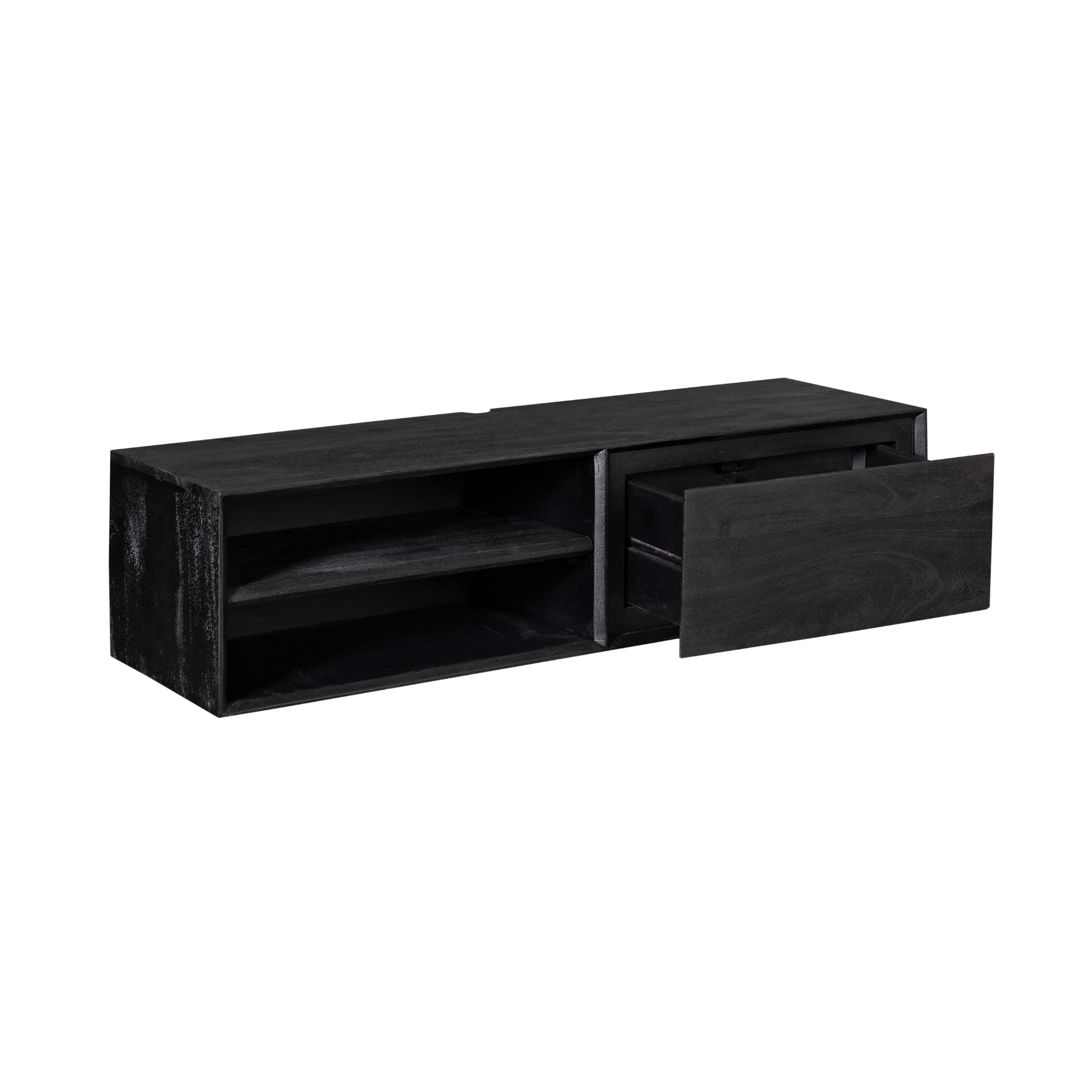 Zwevend tv meubel Ambiance Black | 120 cm