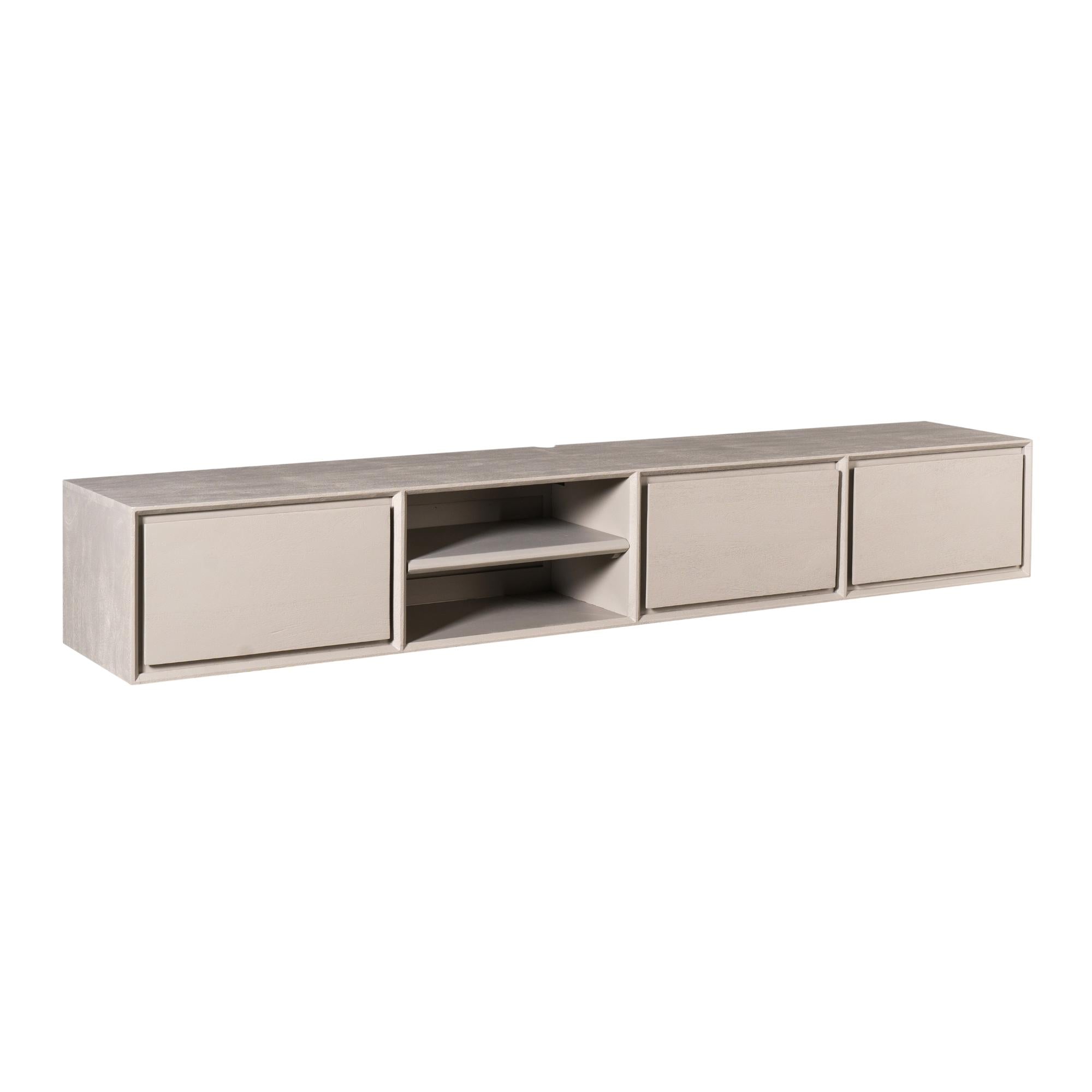 Zwevend tv meubel Ambiance Taupe | 200 cm