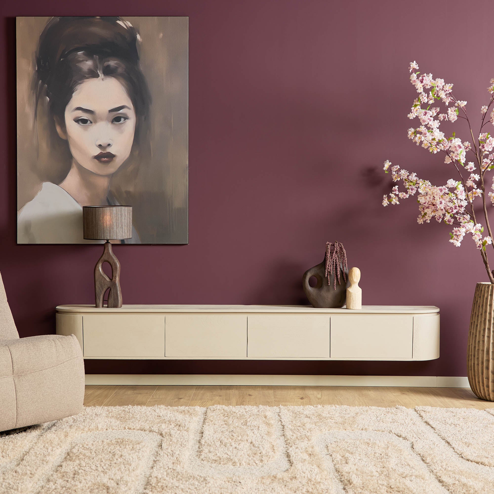 Tv meubel Excellent Sand | 240 cm