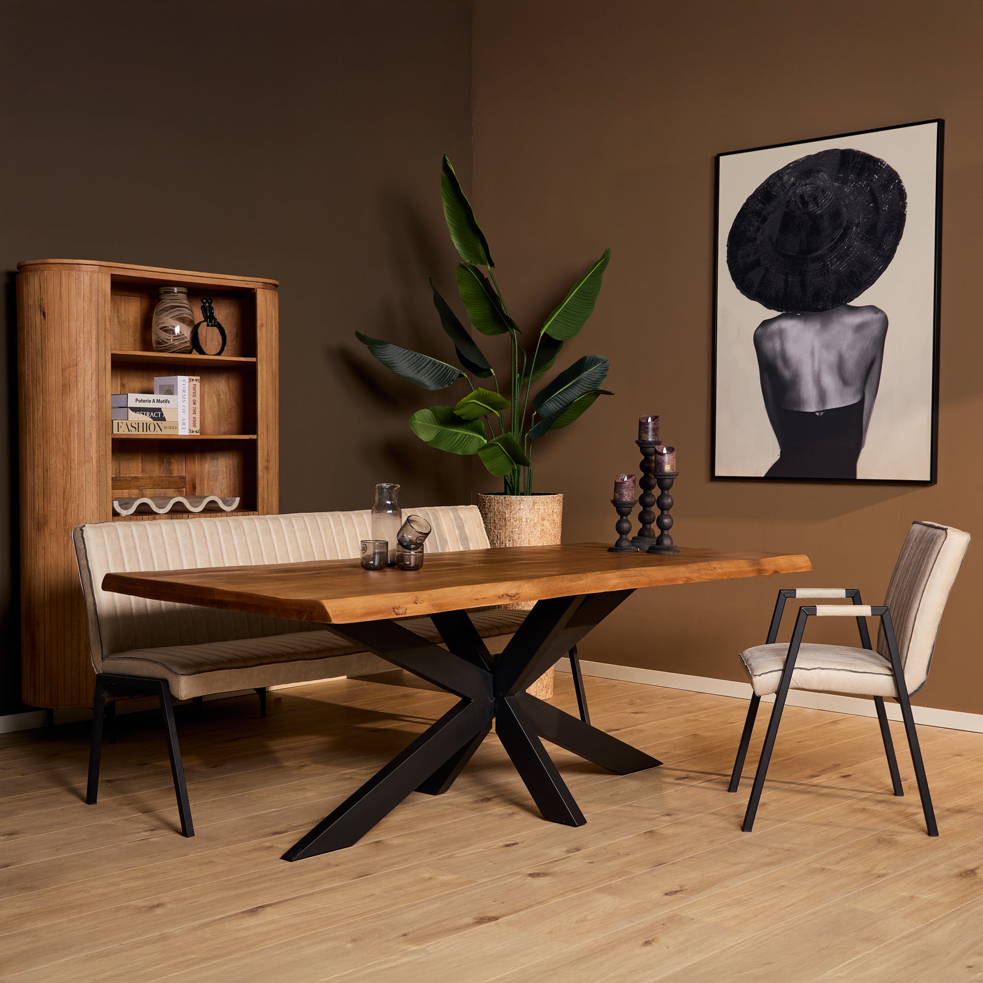 Boomstamtafel Boston | 240 cm