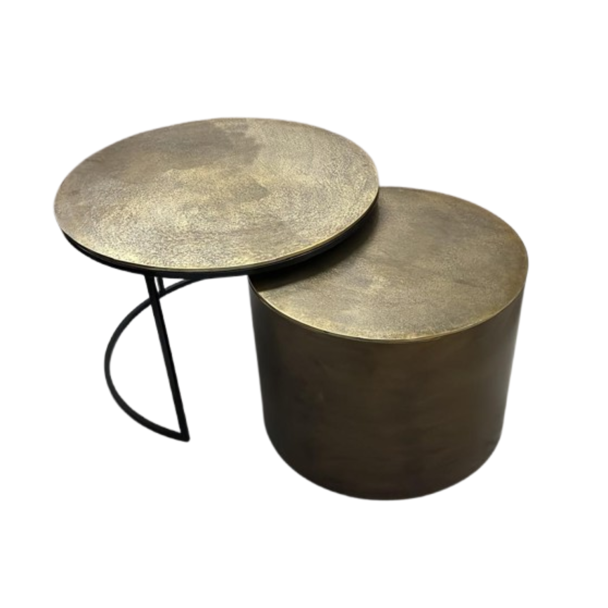 Salontafel Ziva Gold | 90 cm
