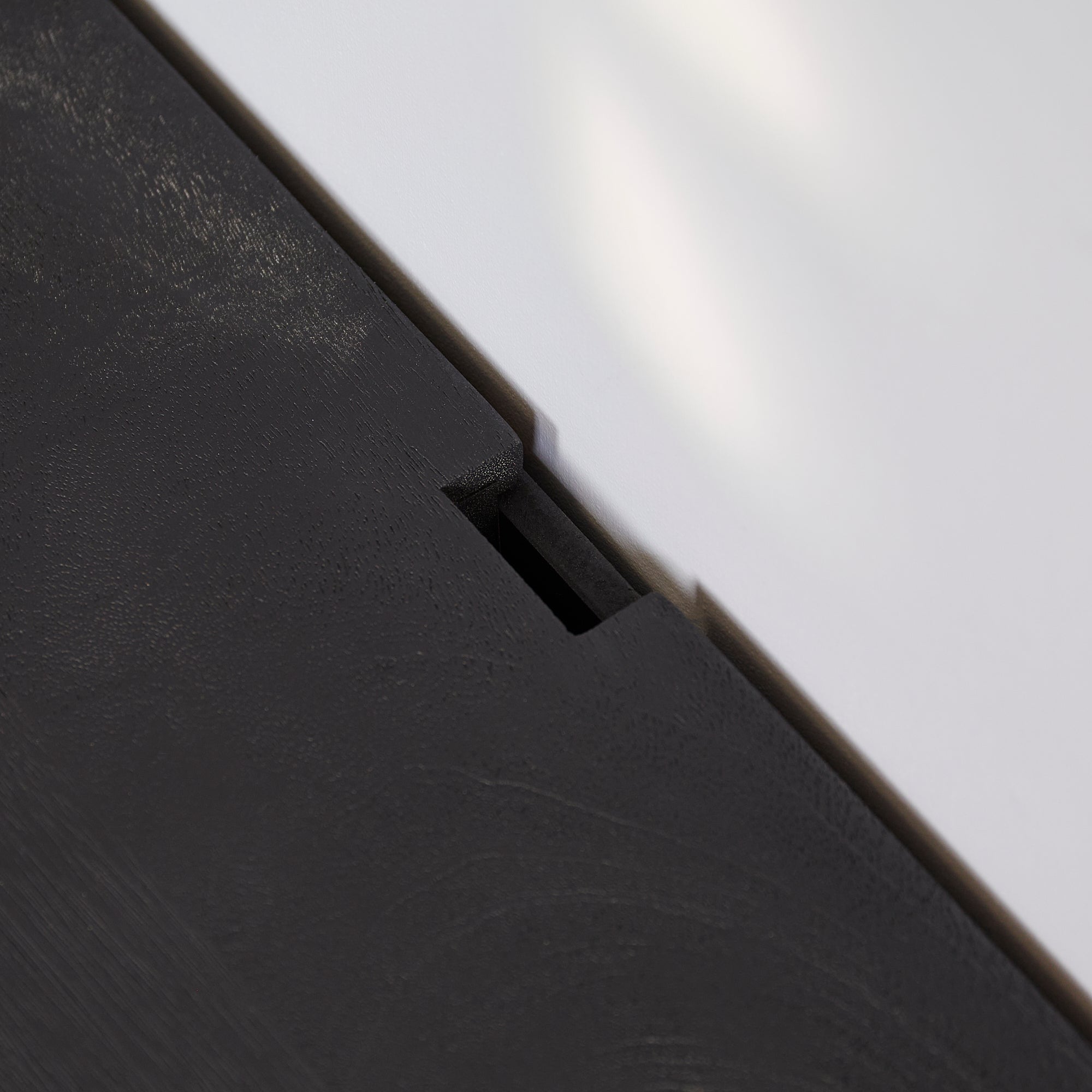 Zwevend tv meubel Vision zwart | 120 cm
