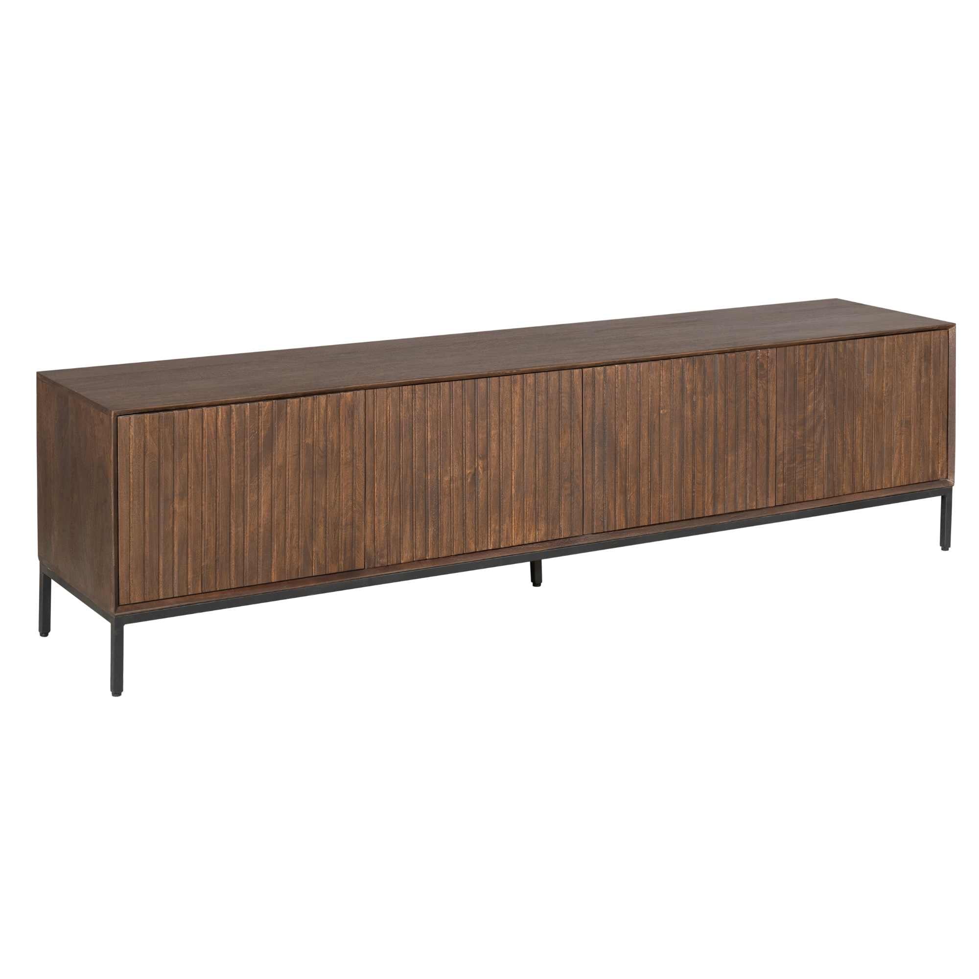Tv meubel Madison bruin | 210 cm