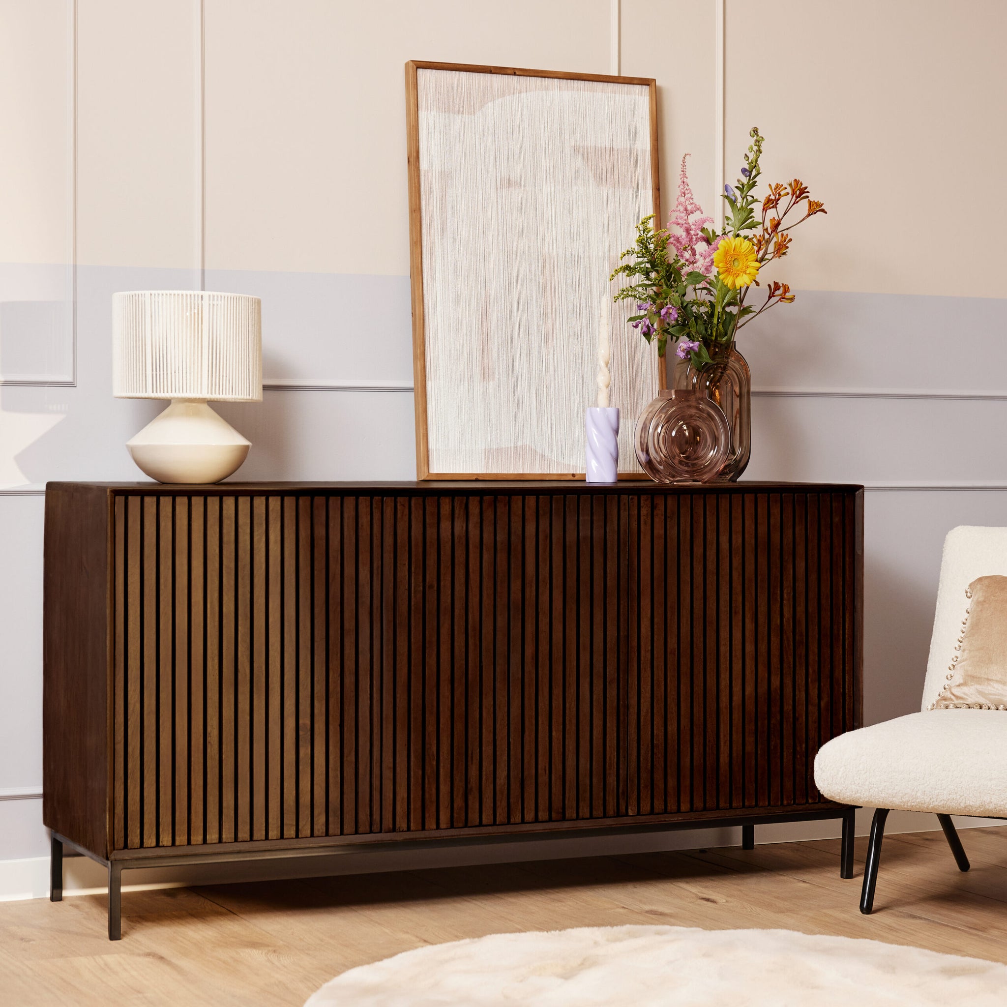 Dressoir Madison Brown  | 165 cm